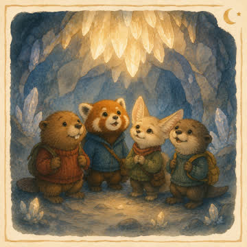 Cover art for The Crystal Cave Adventure