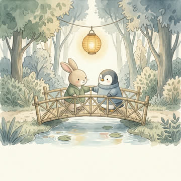 Cover art for The Bamboo Bridge
